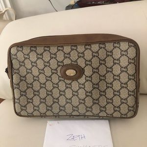 Gucci plus vintage clutch bag